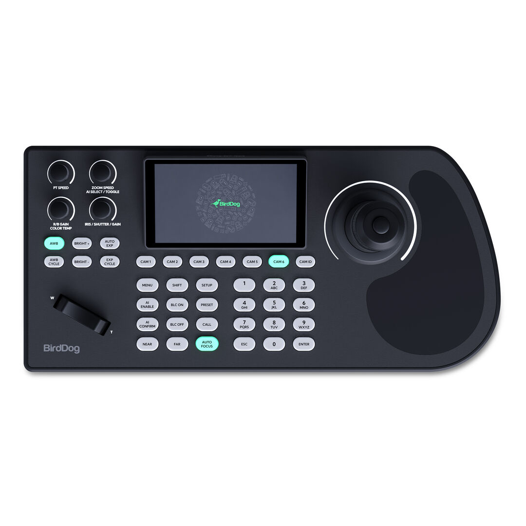 BirdDog KBD PTZ Controller with Integrated Screen detail image 4