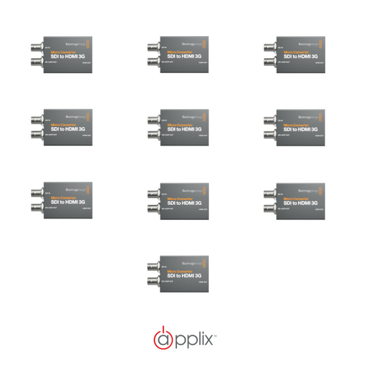 Blackmagic Design Micro Converter SDI to HDMI 3G x 10 Bundle product image