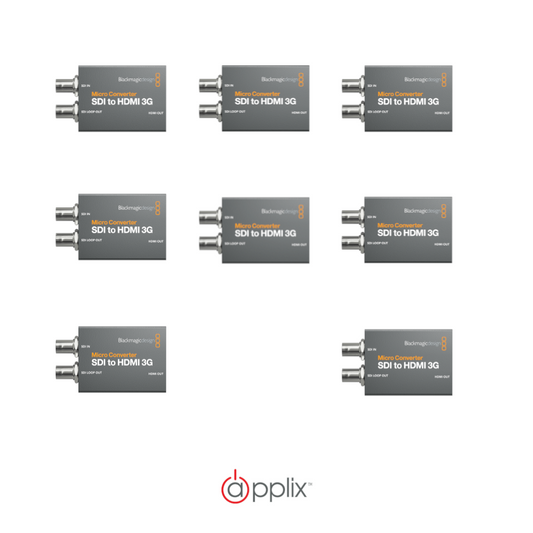 Blackmagic Design Micro Converter SDI to HDMI 3G x 8 Bundle product image