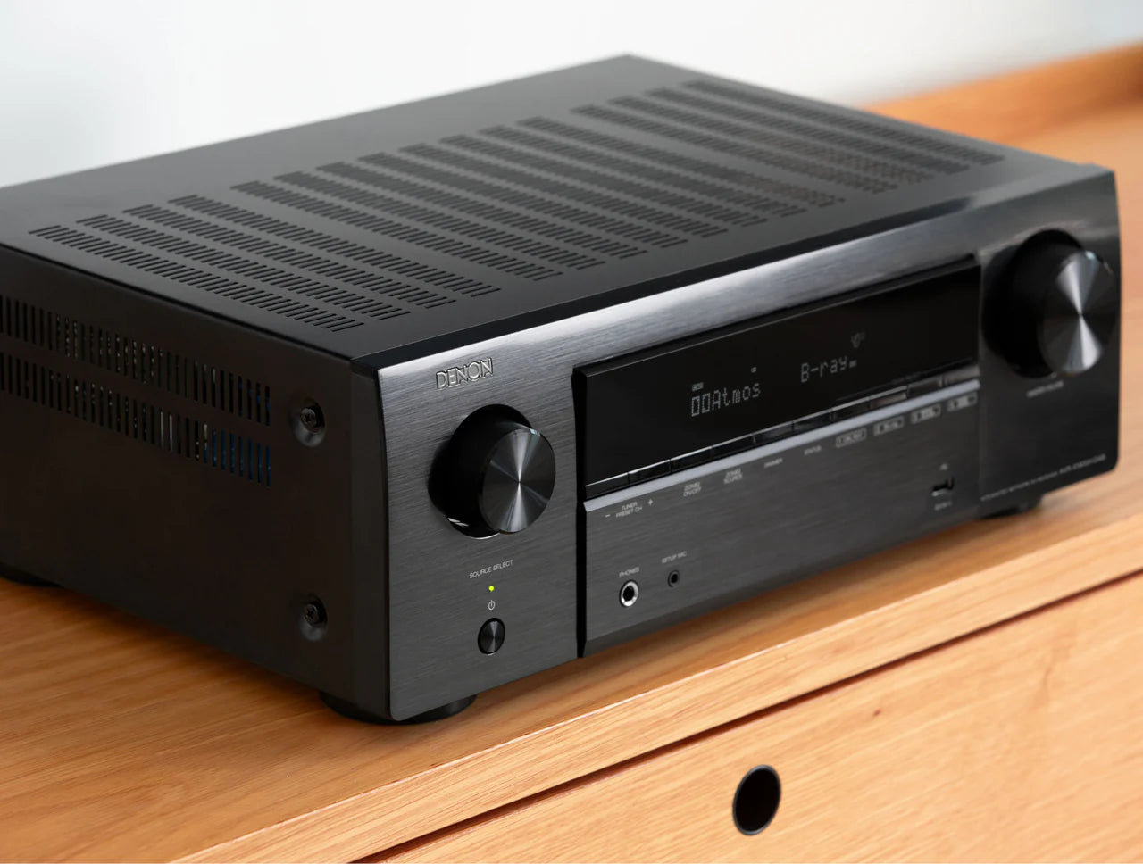 Denon AVR-X1800H 7.2 Channel AV Receiver with HEOS - View 3