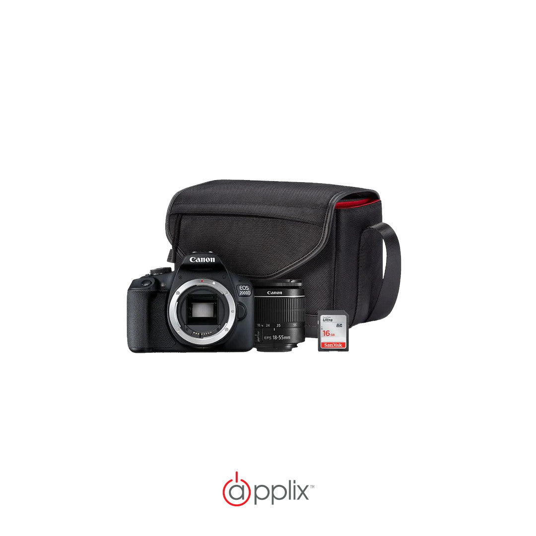 Canon EOS 2000D DSLR Priceless Moments Starter Bundle & Blackmagic Atem Mini Pro detail image 2