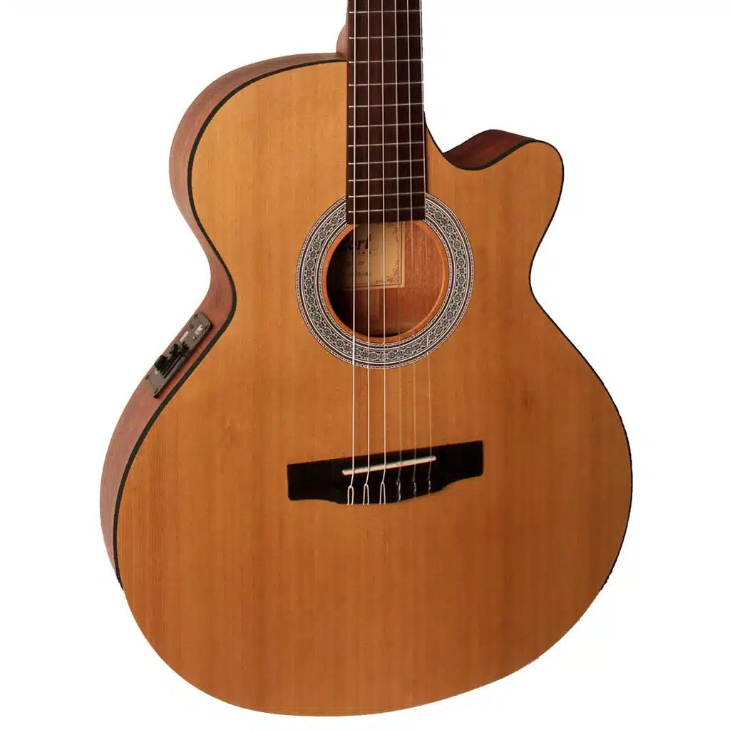 Cort CEC1 OP Electric-Classical Guitar – Open Pore Natural product image