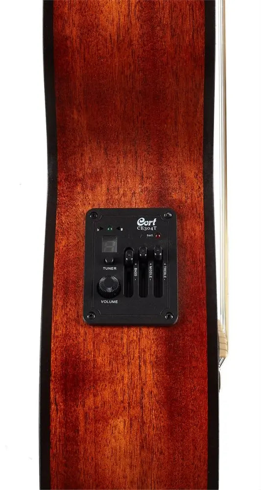 Cort CEC1 OP Electric-Classical Guitar – Open Pore Natural detail image 3