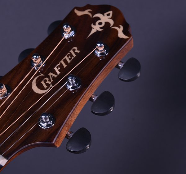 Crafter ABLE G600CE N Grand Auditorium Acoustic Electric Guitar detail image 11