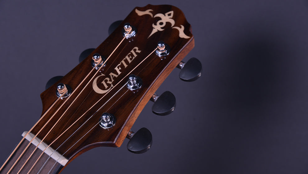Crafter ABLE G600CE N Grand Auditorium Acoustic Electric Guitar detail image 5