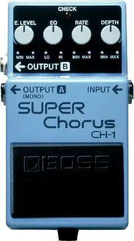 BOSS CH1 Super Chorus Guitar Effects Pedal - Boss - VisionSounds South Africa