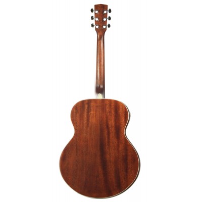 Cort CJ-MEDX Jumbo Acoustic-Electric Guitar – Natural detail image 4