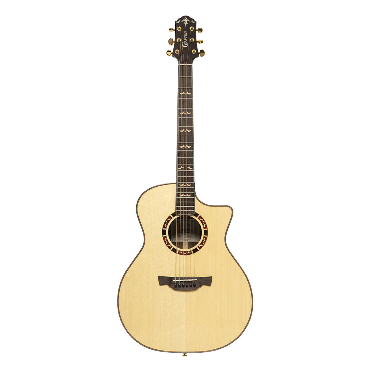 Crafter STG G-22ce Pro Acoustic -Electric Guitar detail image 4