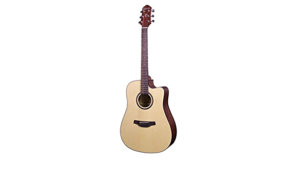 Crafter HD-100CE-OPN Dreadnought Steel String Acoustic Guitar, Satin Natural product image