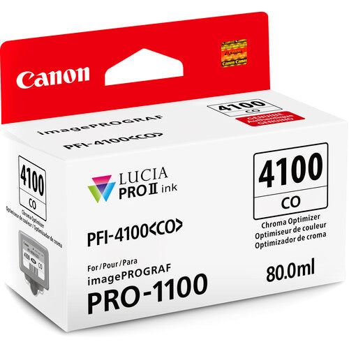 Canon PFI-4100 Chroma Optimizer Pigment Ink Tank (80mL) [for Prograf Pro 1100 Printer] product image 2