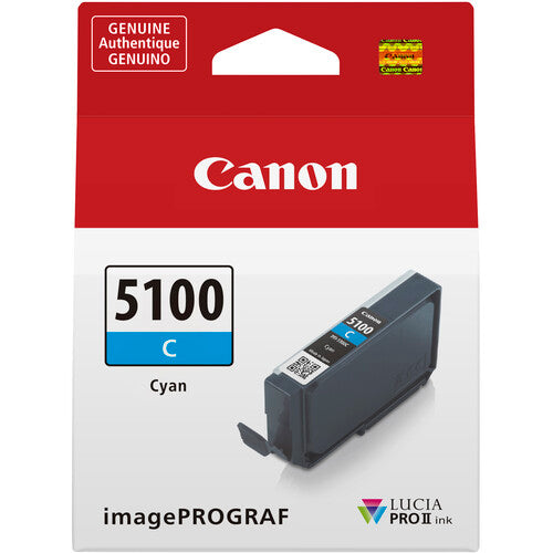 Canon PFI-5100 LUCIA PRO II Cyan Ink Tank (14.4mL) product image 3