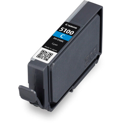 Canon PFI-5100 LUCIA PRO II Cyan Ink Tank (14.4mL) product image 1