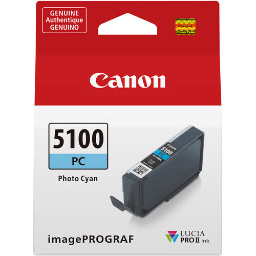 Canon PFI-5100 LUCIA PRO II Photo Cyan Ink Tank (14.4mL) product image 3