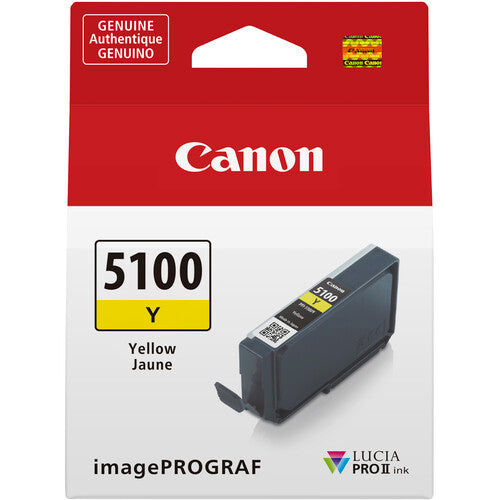 Canon PFI-5100 LUCIA PRO II Yellow Ink Tank (14.4mL) product image 3