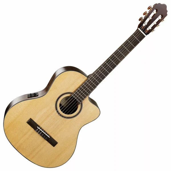 Cort AC160CF Acoustic Electric Guitar - Natural detail image 5