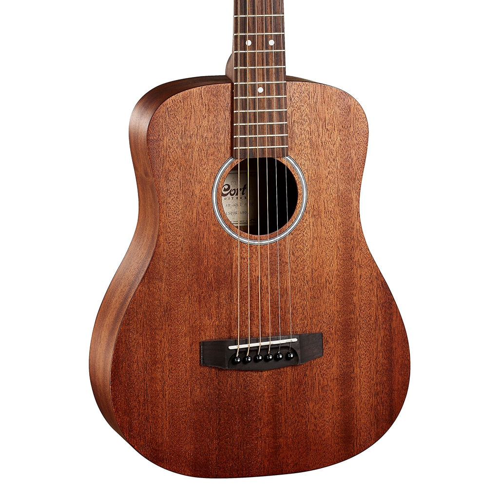 Cort AD Mini M Travelers Guitar – Natural Satin Mahogany product image