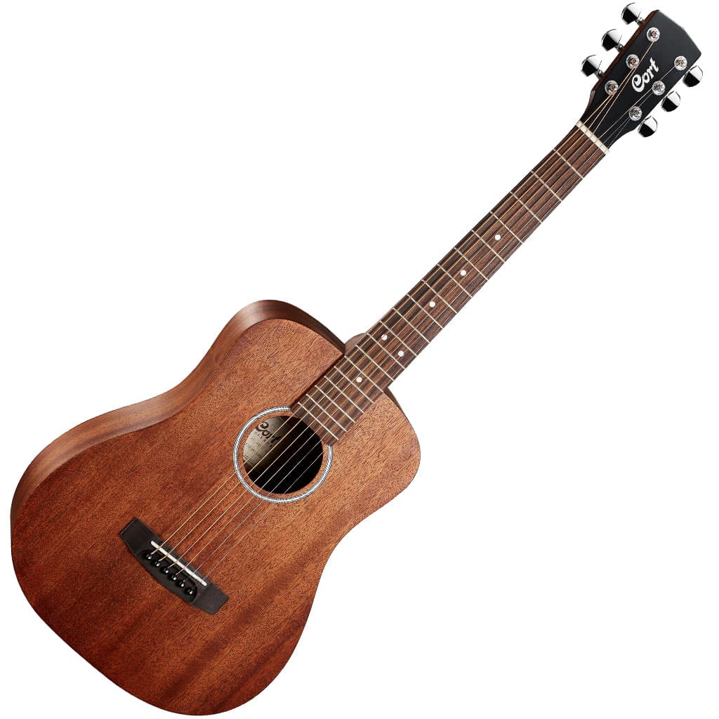 Cort AD Mini M Travelers Guitar – Natural Satin Mahogany detail image 2