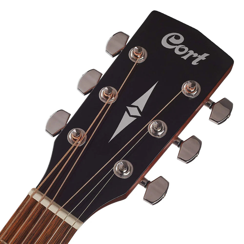 Cort AD810 OP Acoustic Guitar – Satin Sunburst detail image 3