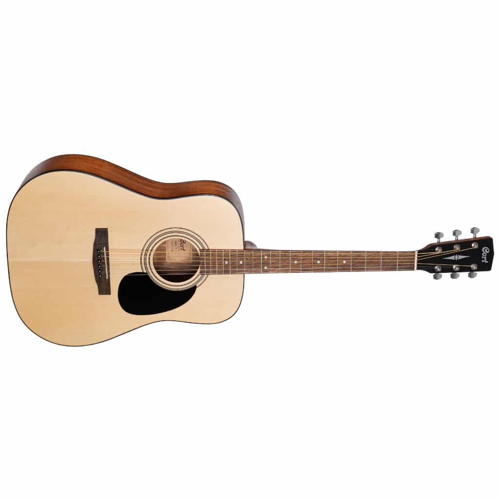 Cort AD810 OP Acoustic Guitar – Open Pore Natural detail image 2