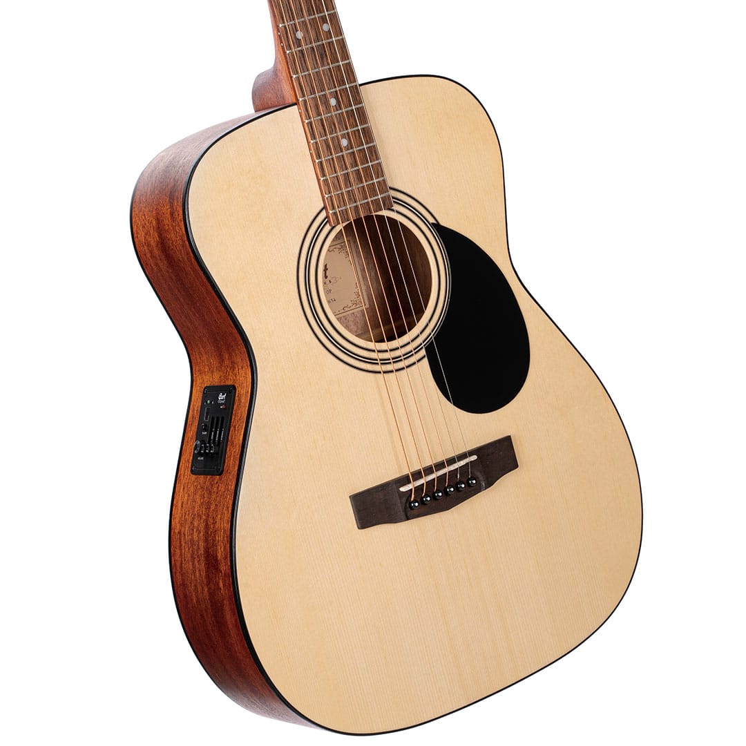 Cort AF510 Acoustic Guitar – Open Pore detail image 3