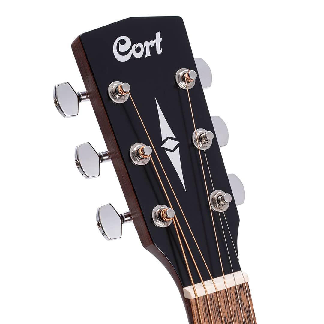 Cort AF510 Acoustic Guitar – Open Pore detail image 6