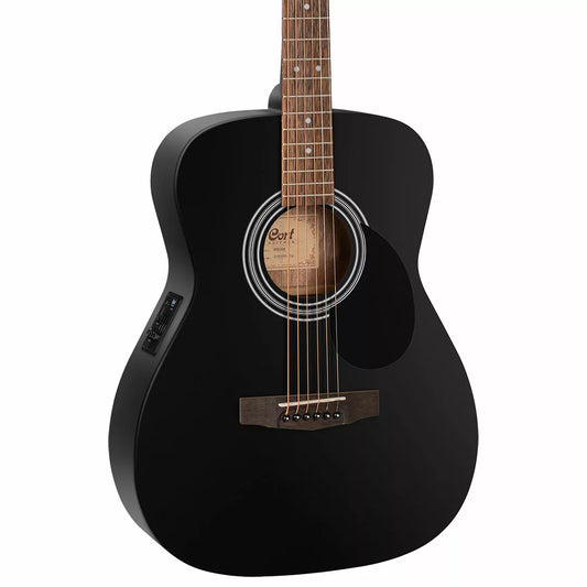 Cort AF510E Acoustic Guitar – Black Satin product image