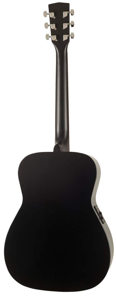 Cort AF510E Acoustic Guitar – Black Satin detail image 5