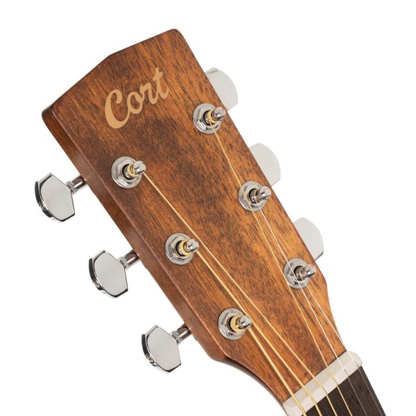 Cort Earth60CE Acoustic-electric Guitar - Natural detail image 10