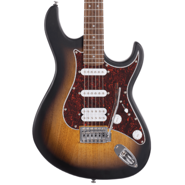 Cort G110 Electric Guitar – HSS – Open Pore Sunburst detail image 7