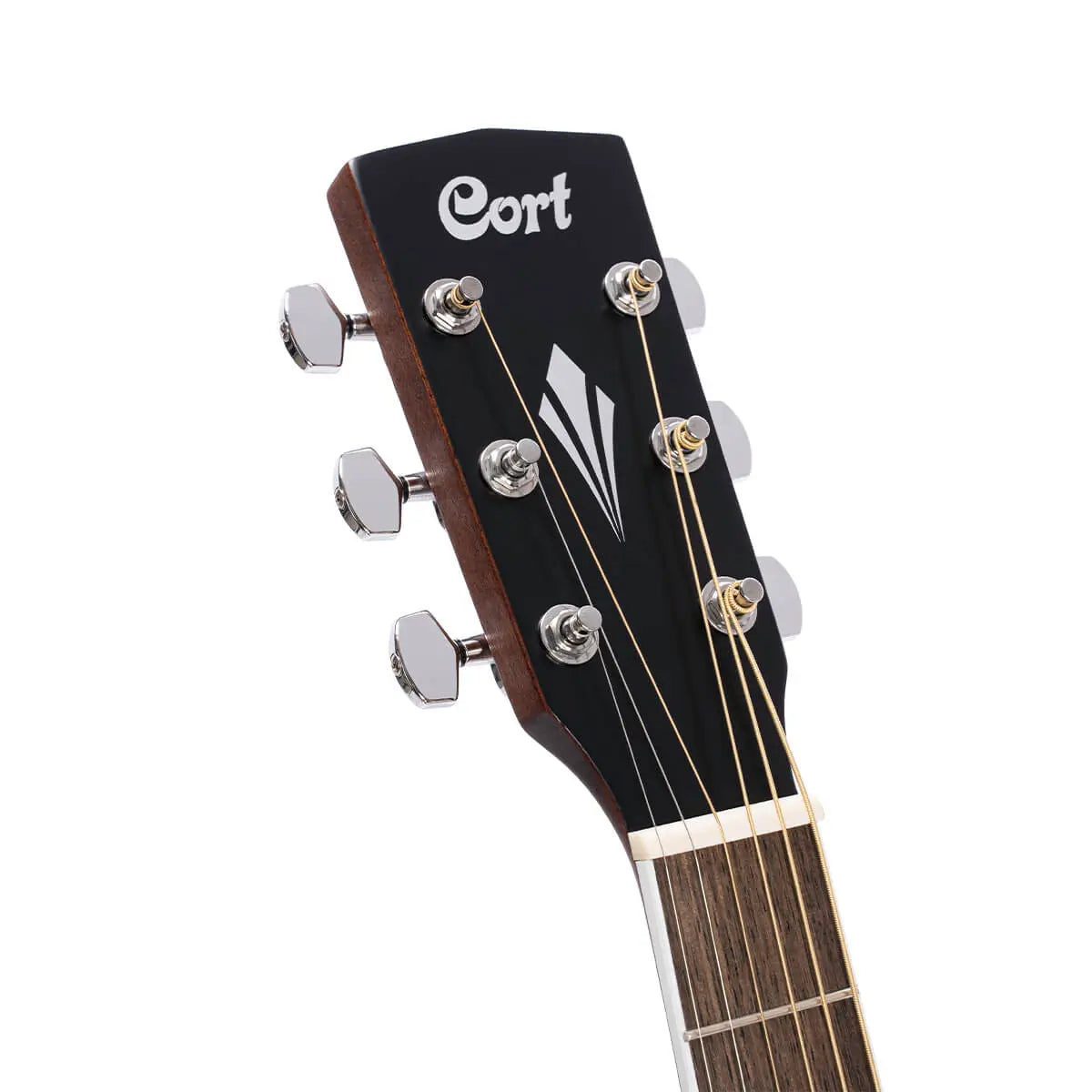 Cort GA-MEDX Acoustic-Electric Guitar – Natural detail image 5
