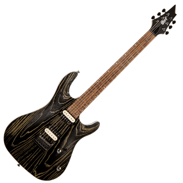 Cort KX300 Etched Electric Guitar - Black Gold detail image 8