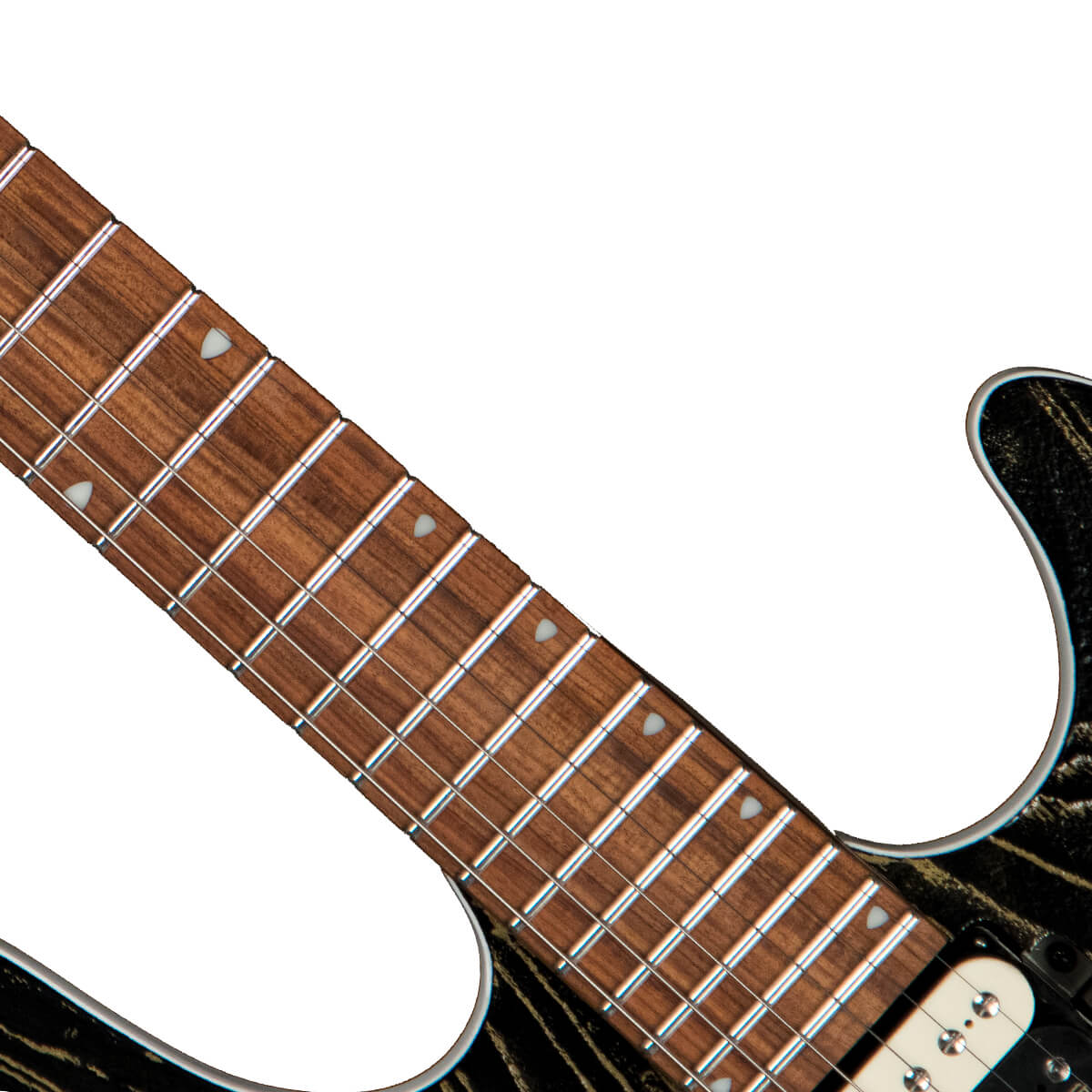 Cort KX300 Etched Electric Guitar - Black Gold detail image 5
