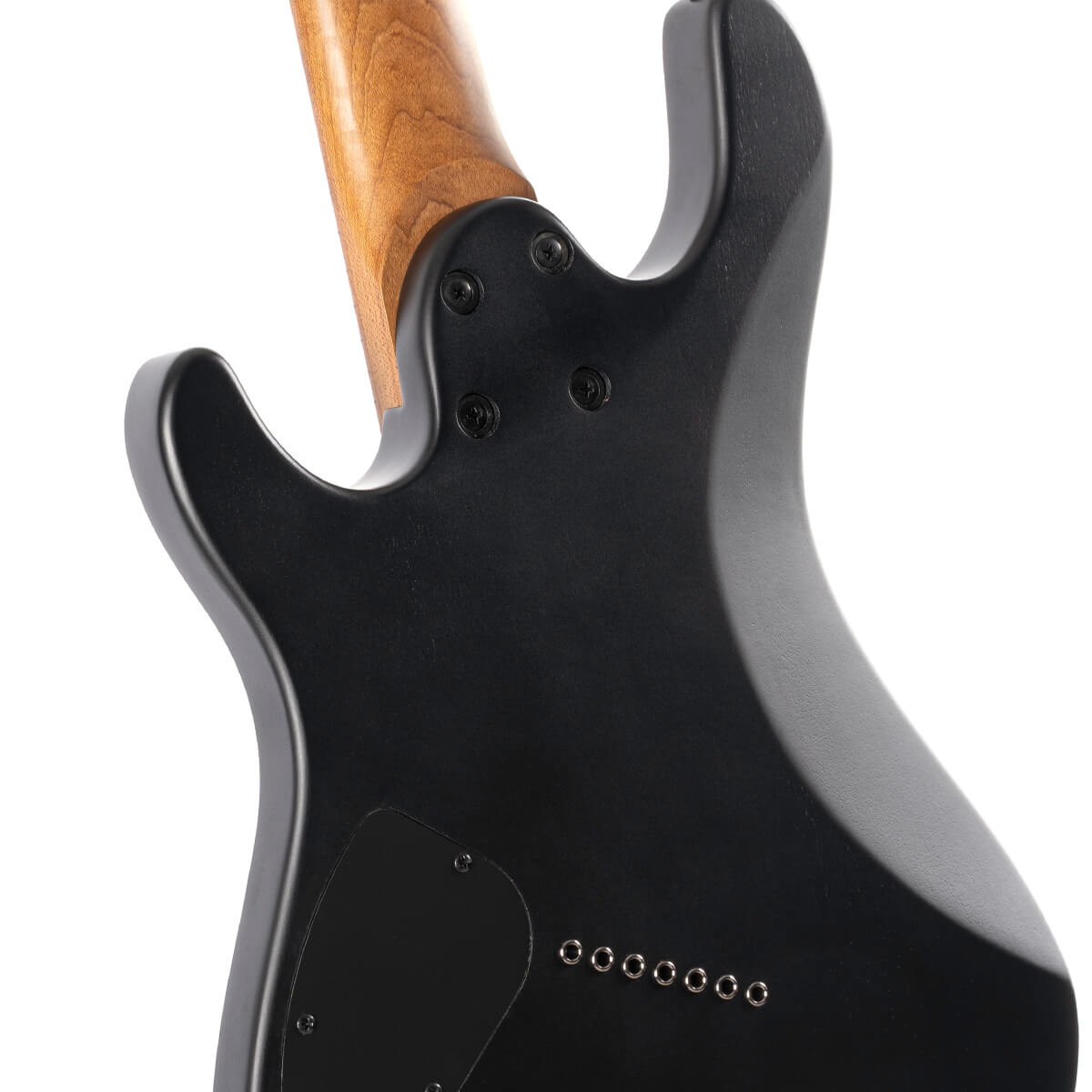 Cort KX307 Multi Scale 7-String Electric Guitar – Open Pore Black detail image 3