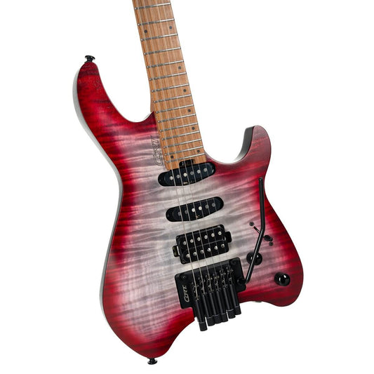 Cort Space G6TR Headless Electric Guitar – Semi Gloss Lava product image