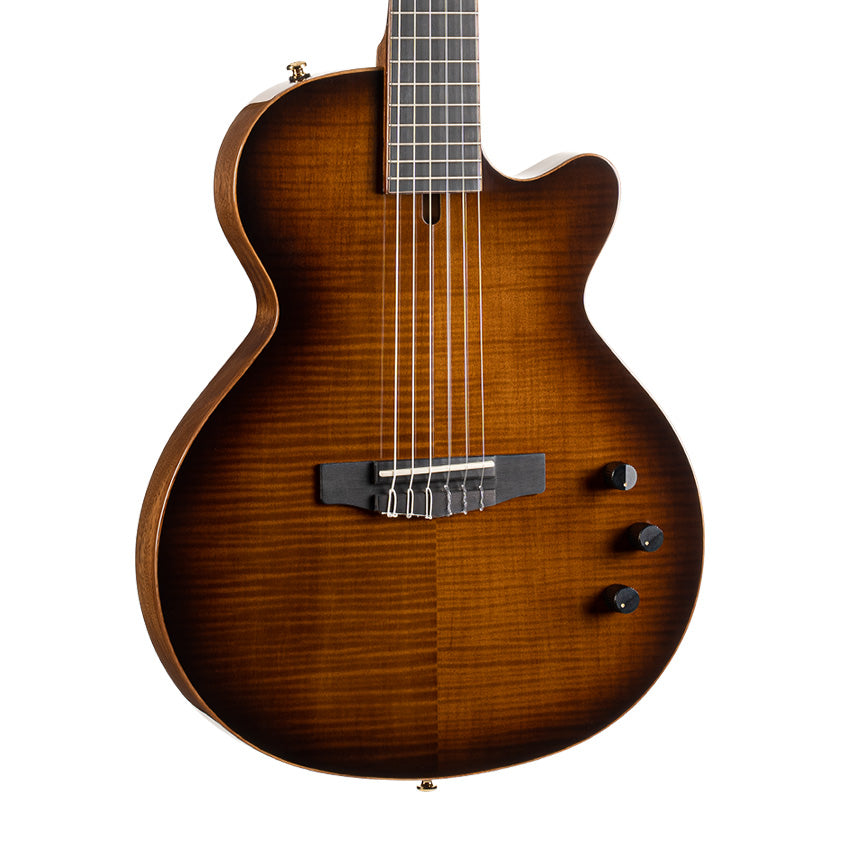 Cort Sunset Nylectric Deluxe Guitar - Tobacco Sunburst product image