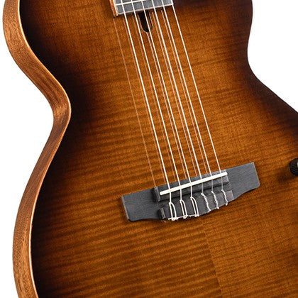 Cort Sunset Nylectric Deluxe Guitar - Tobacco Sunburst detail image 3