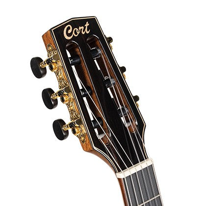 Cort Sunset Nylectric Deluxe Guitar - Tobacco Sunburst detail image 6