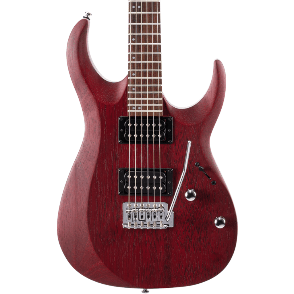 Cort X100 Electric Guitar – Open Pore Black Cherry product image