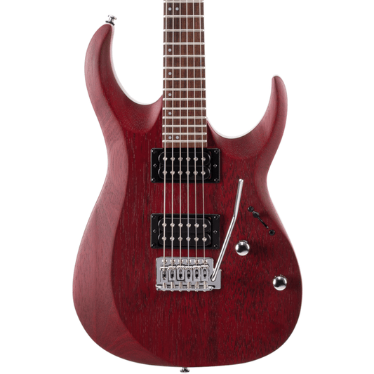 Cort X100 Electric Guitar – Open Pore Black Cherry product image