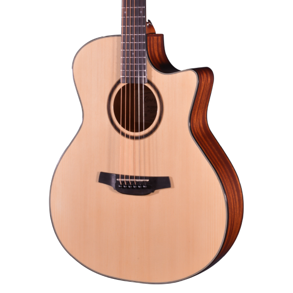 Crafter HG250ce Natural Acoustic guitar detail image 3