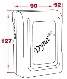 Dynacore DM-155S 155Wh V-Mount MINI Li-ion Battery detail image 2