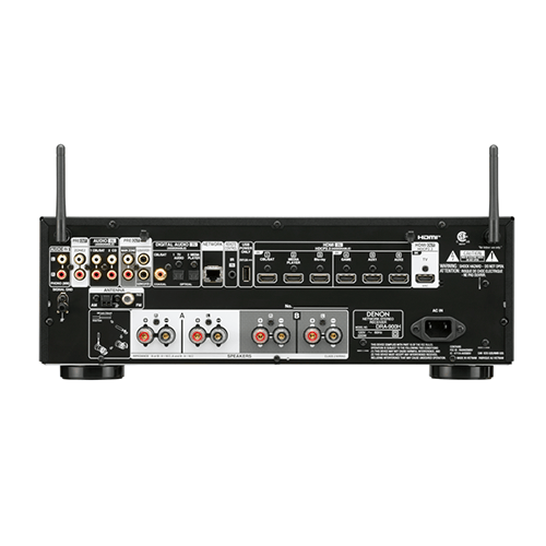 Denon DRA-900H 2.2 Ch. 100W 8K AV Receiver with HEOS® Built view 4