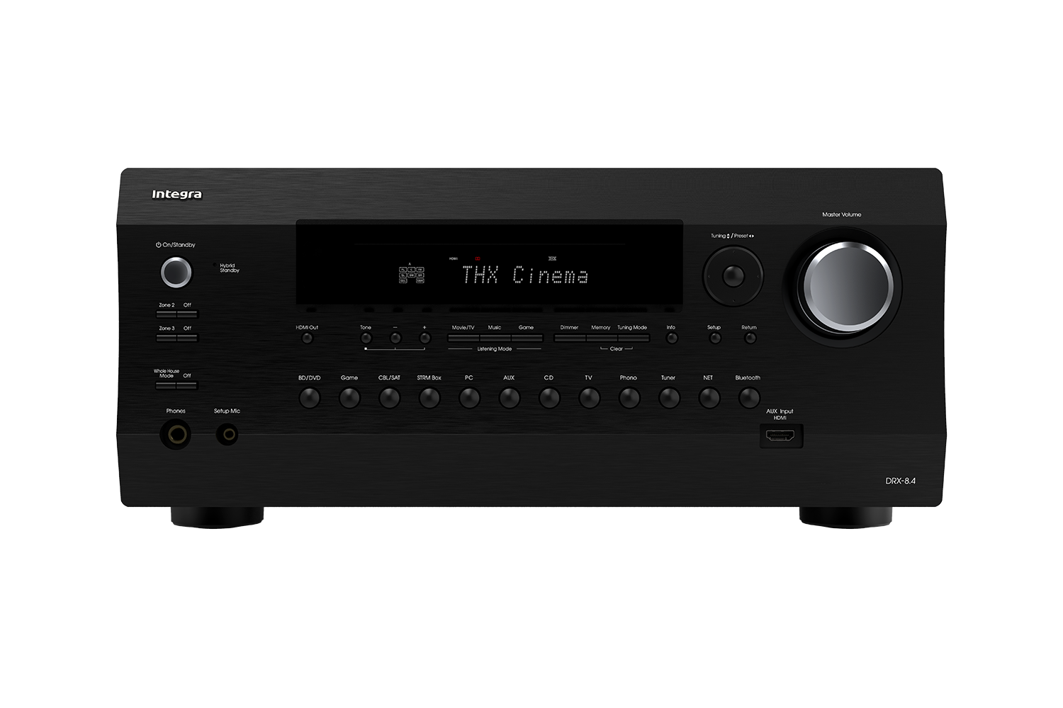 Integra DRX-8.4 11.4 Channel Network AV Receiver - Front View