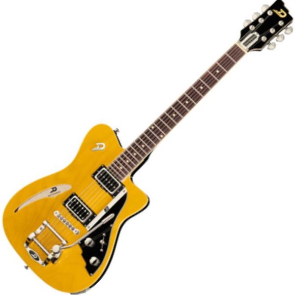 Duesenberg Caribou Butterscotch Blonde Deluxe Tremola Electric Guitar detail image 6