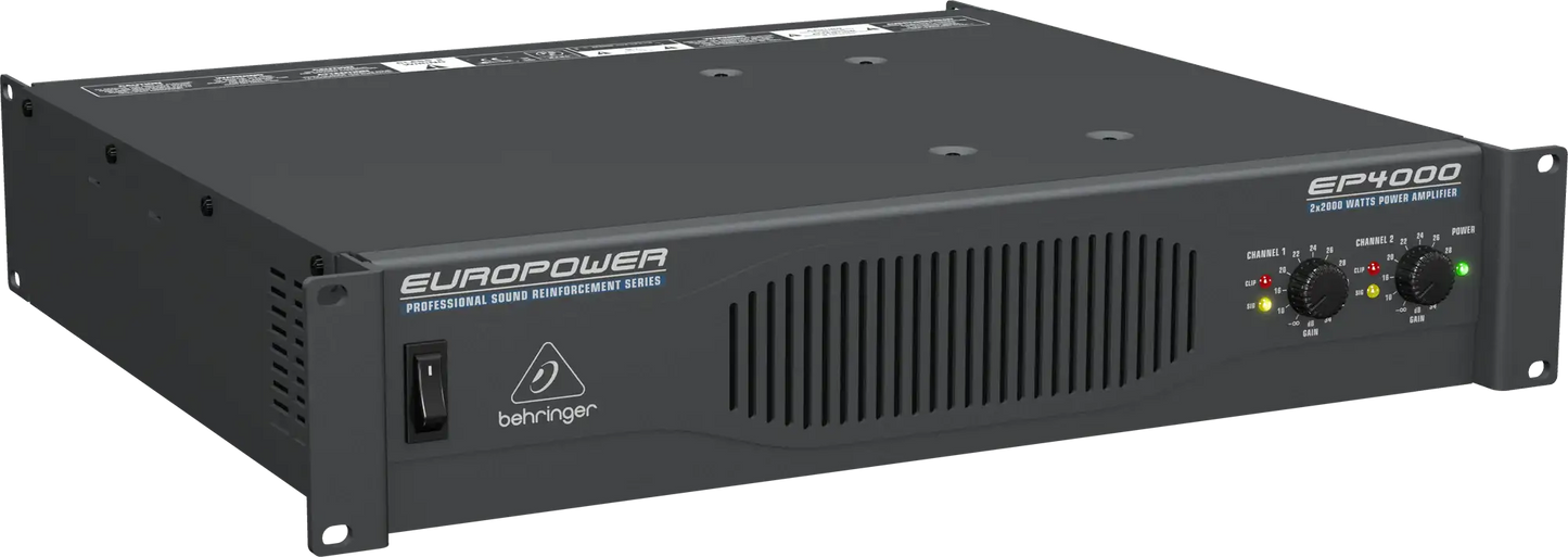 Behringer EP4000 Power Amplifier - Image 2