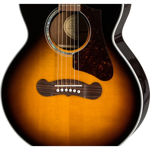 Epiphone J-200 EC Studio Parlor Acoustic-Electric Guitar - VS detail image 3