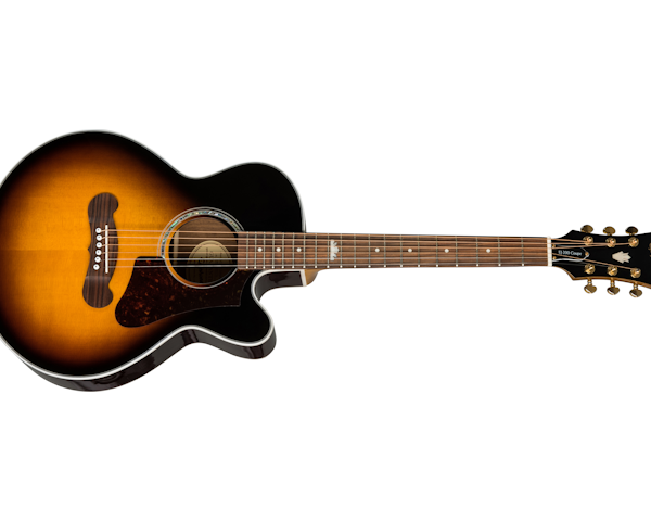 Epiphone J-200 EC Studio Parlor Acoustic-Electric Guitar - VS detail image 8