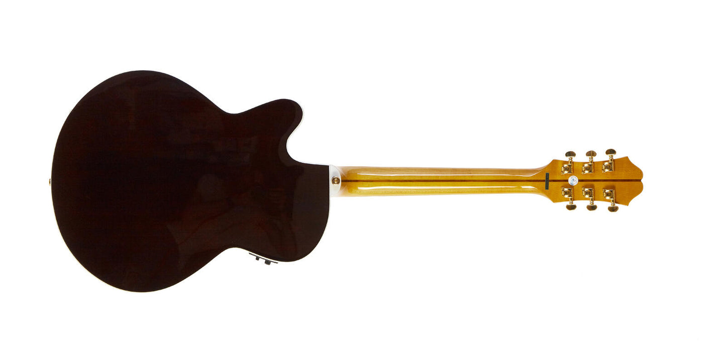 Epiphone J-200 EC Studio Parlor Acoustic-Electric Guitar - VS detail image 5