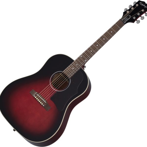 Epiphone Slash J-45 Acoustic Guitar - Vermillion Burst detail image 7