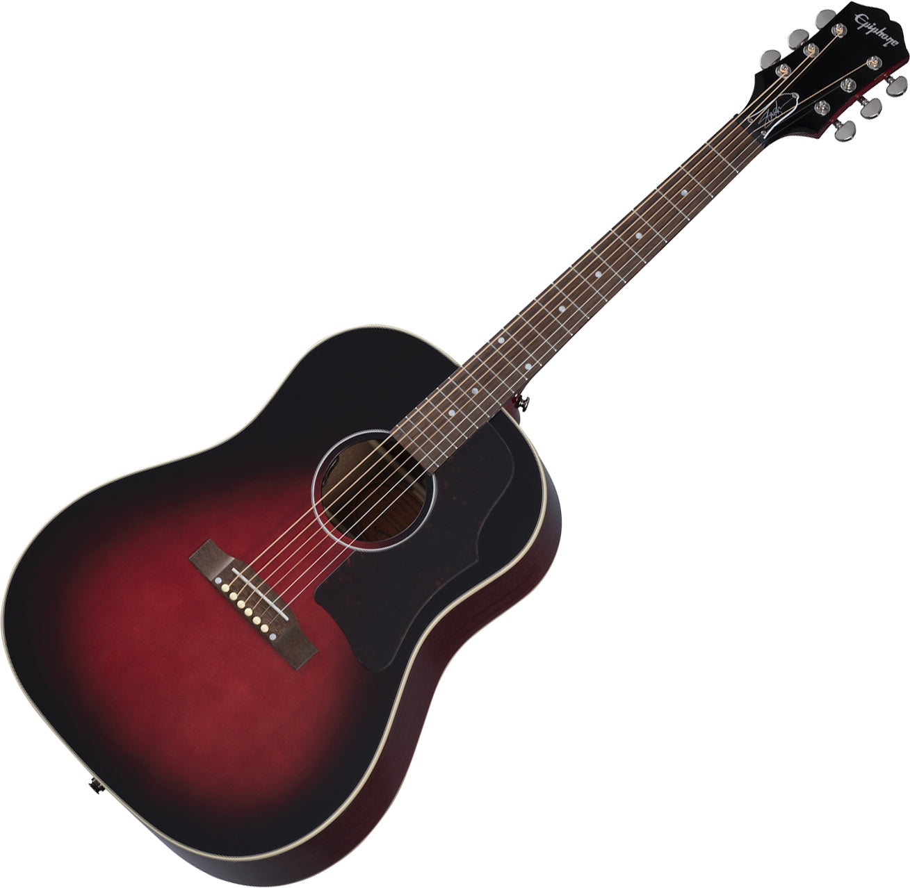 Epiphone Slash J-45 Acoustic Guitar - Vermillion Burst detail image 2